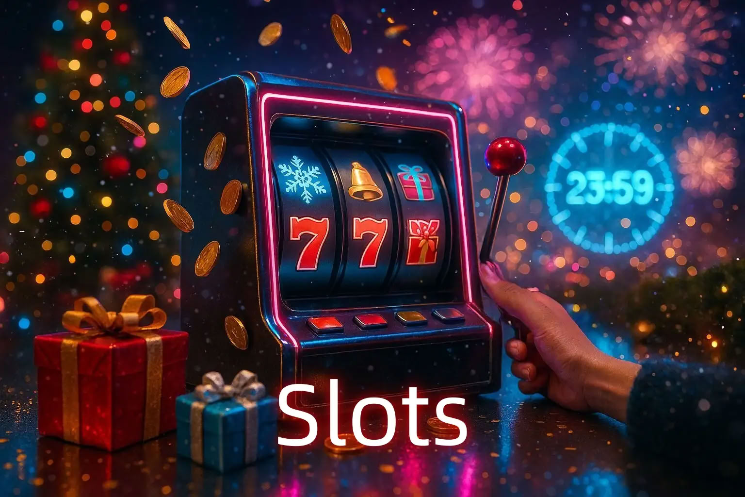 7m7 Slots Festivos